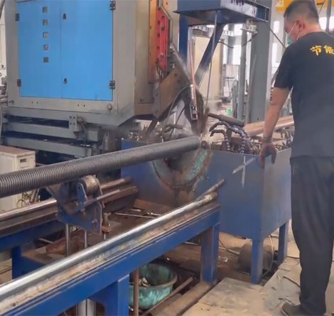 Fin tube production at Datang factory