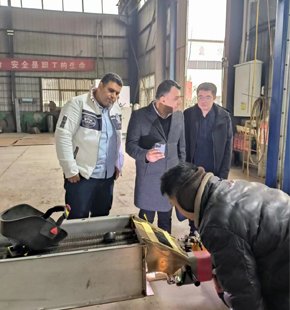 Egyptian Customers Purchased Elliptical Fin Tube Heat Exchangers For Drying