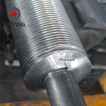 Embedded Fin Tube Carbon Steel Tube Aluminum Fins