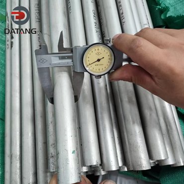 Fin tube raw material stainless steel tube outer diameter detection