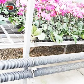 Fin tube for greenhouse