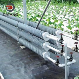 Galvanized finned tube for vegetable greenhouse