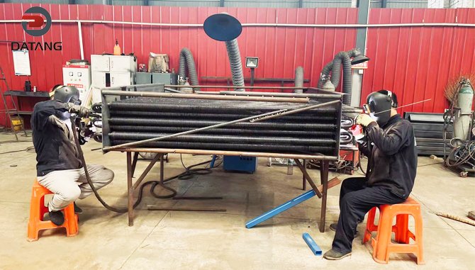 ‌Finned tube welding process‌