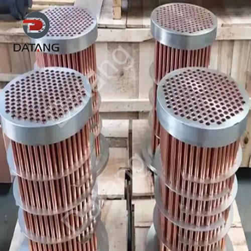 Copper inner fin tubes for shell and tube heat exchangers