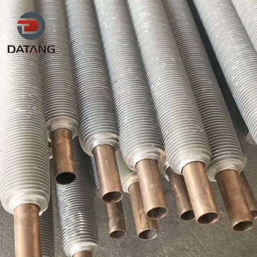 Extruded fin tube Copper Tube Aluminum Fins