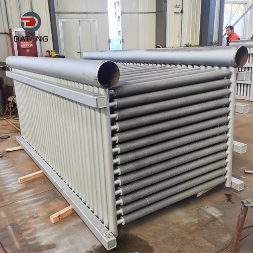 Extruded fin tubes for cooling oil radiators