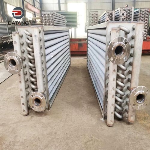 Extruded fin tubes for drying radiators