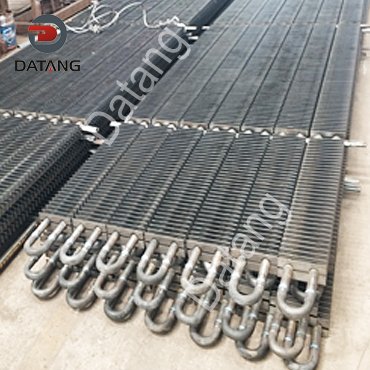 H-type fin tubes are used for recover exhaust heat from power plant boilers