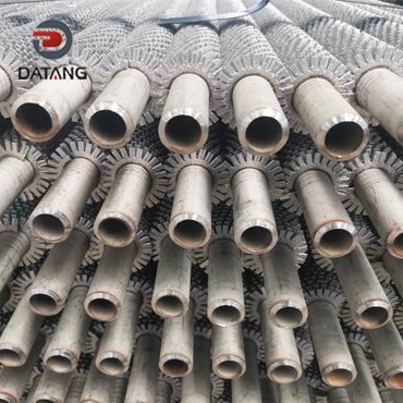 High Frequency Welded Serrated Fin Pipe Stainless Steel Tube Carbon Steel Fins