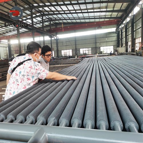 High Frequency Welded Serrated Fin Tube in wood drying