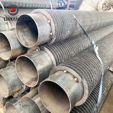 High-frequency welded fin tube for air preheaters