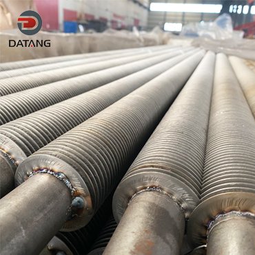 High-frequency welded fin tube for condenser radiators