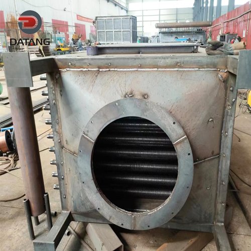 High frequency welded finned tube heat exchanger for flue gas waste heat recovery