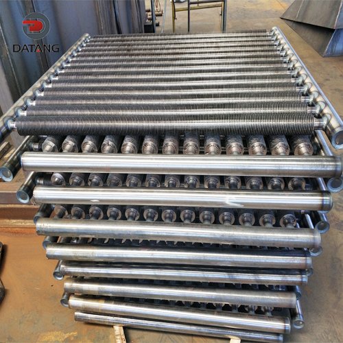 High frequency welded finned tube radiator for animal husbandry