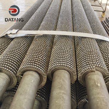 High frequency welded serrated fin pipes for the drying industry
