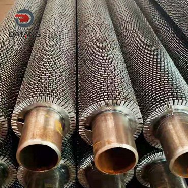 High frequency welded serrated fin tubes for the chemical industry