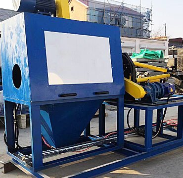 High frequency welding spiral fin tube making machine