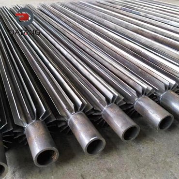 Longitudinal Finned Tube Carbon Steel Tube Carbon Steel Fins