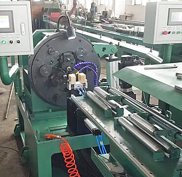 Low fin tube making machine