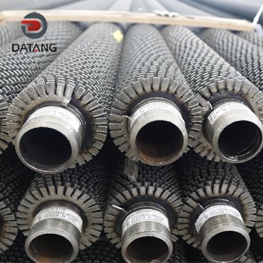 Serrated Finned Tube Alloy Steel Tube Carbon Steel Fins