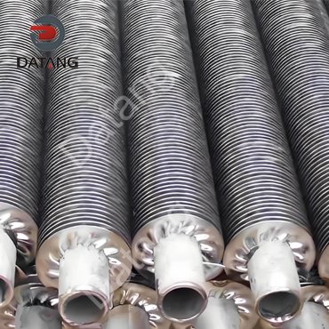 Spiral Crimped Fin Tube Stainless Steel Tube Stainless Steel Fins