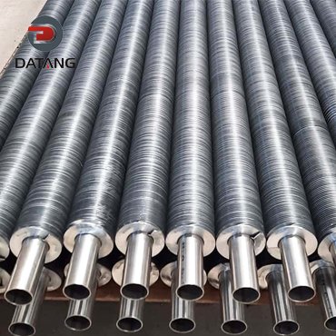 Spiral L Form Fin Tube Stainless Steel Tube Aluminum Fins