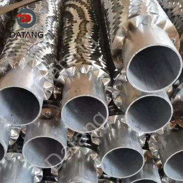 Spiral crimped fin tube in the agricultural industry