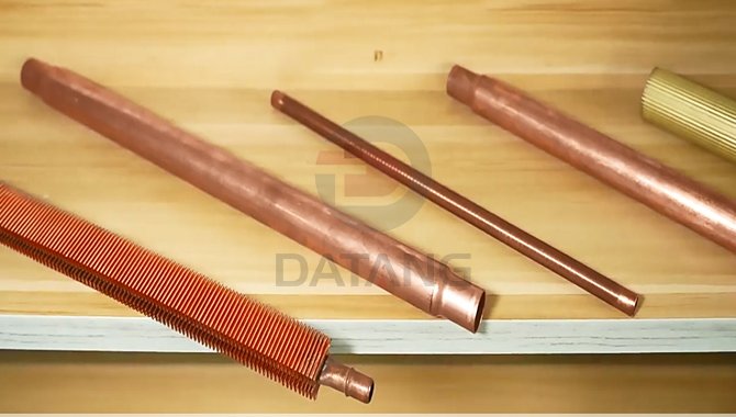 Datang fin tube Copper fin tube