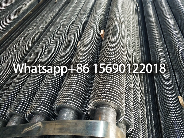 Spiral serrated finned tube pipe for heat exchanger manufacturers