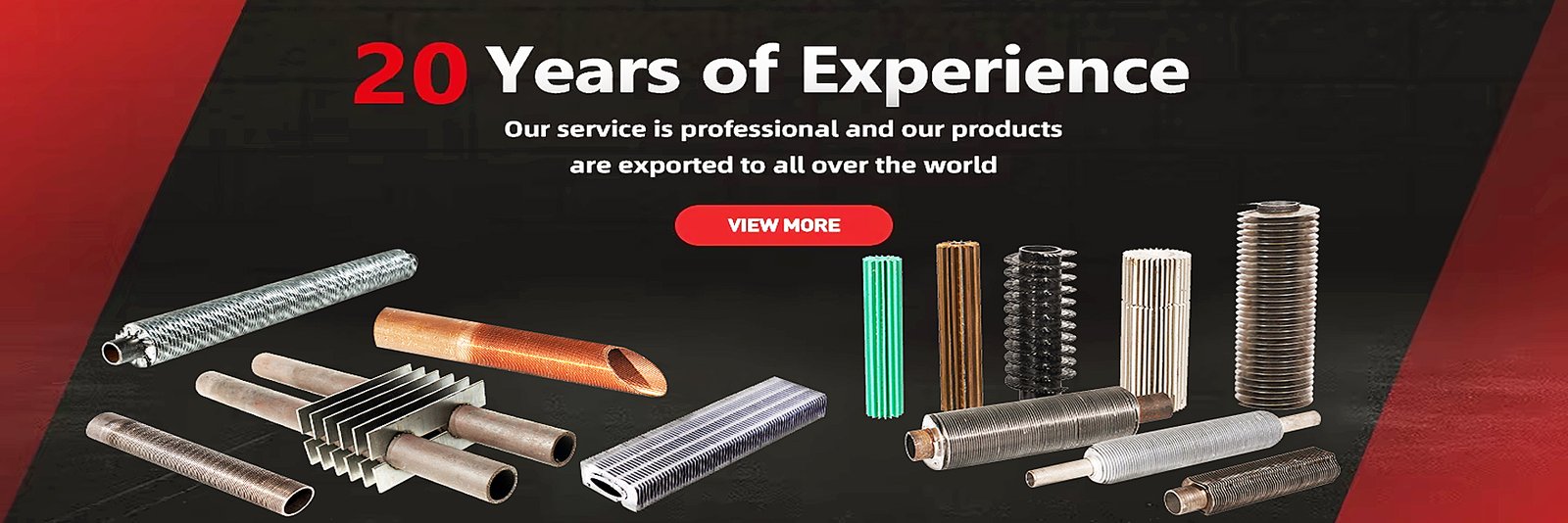 Datang fin tube banner